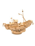 Robotime TG308. Puzzle 3D Barco Pesquero. 104 Piezas