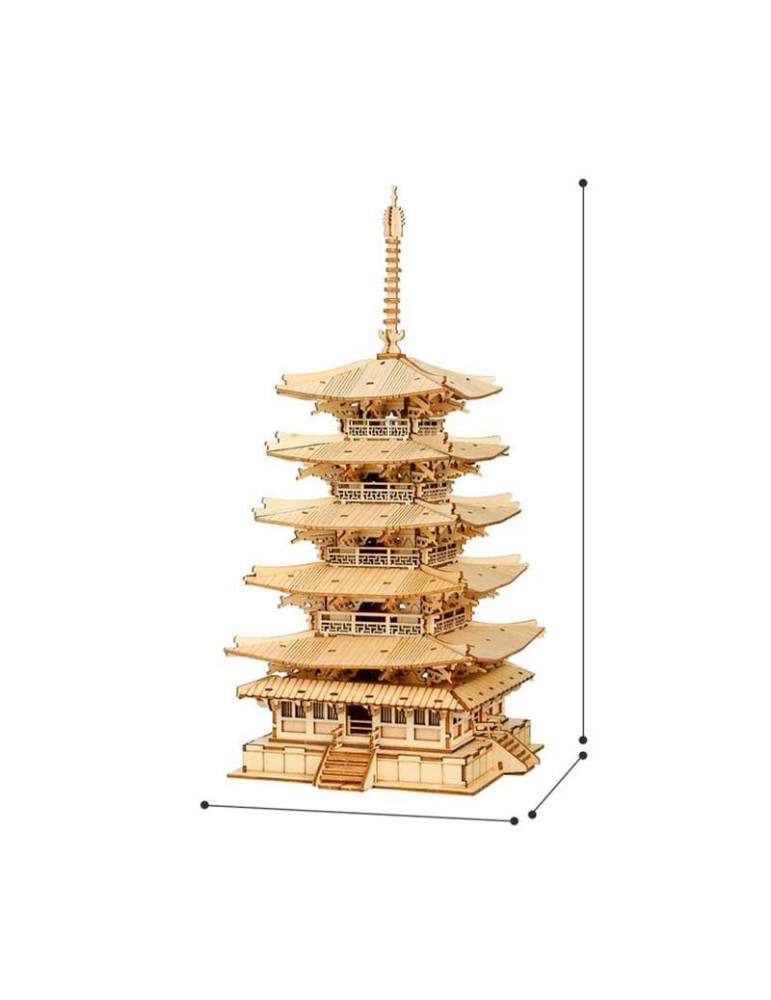 Puzzle 3D Pagoda 275 Piezas
