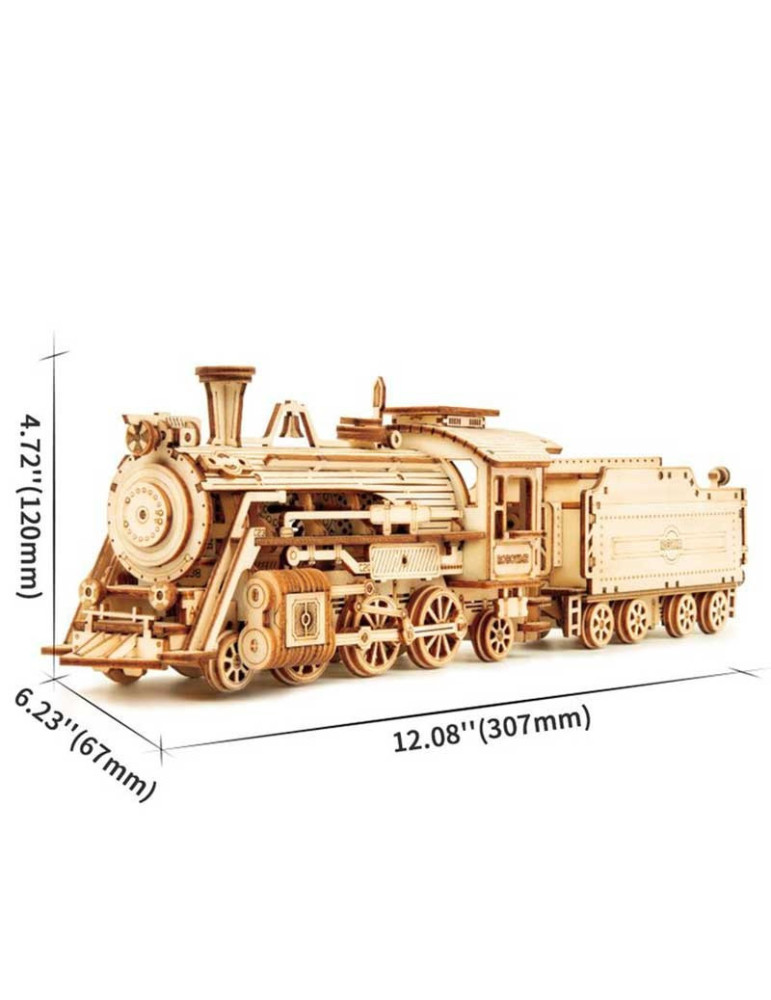 Robotime MC501. Puzzle 3D Prime Time Express 308 Piezas