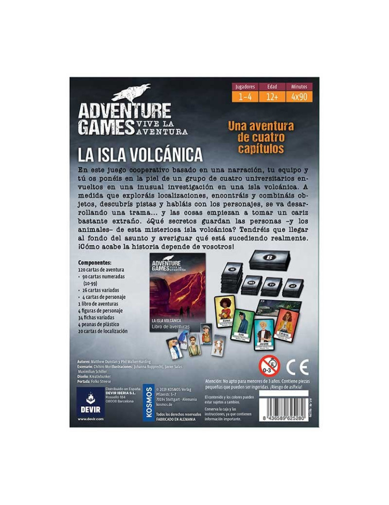 Adventure Games: La Isla Volcánica