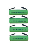 Pack 4 AA Baterías NiMh 1.2v 2600mAh