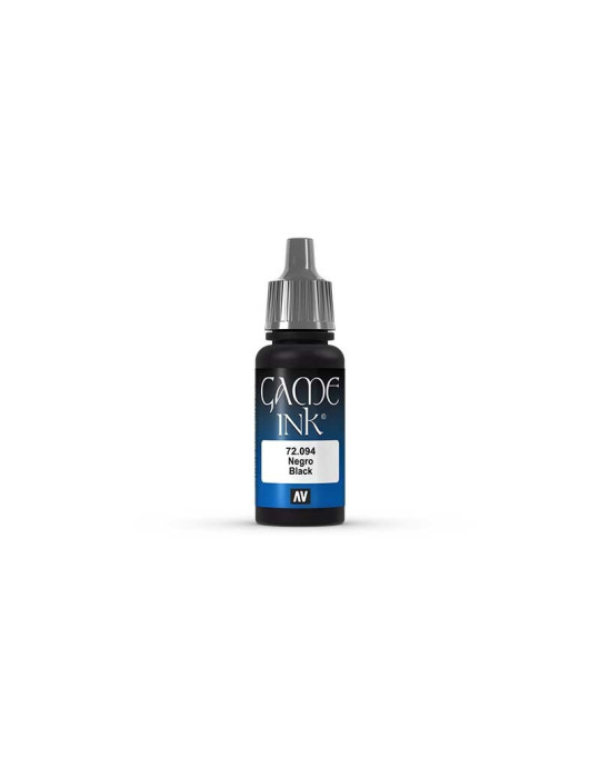 Tinta Negro 17 ml. Game Color