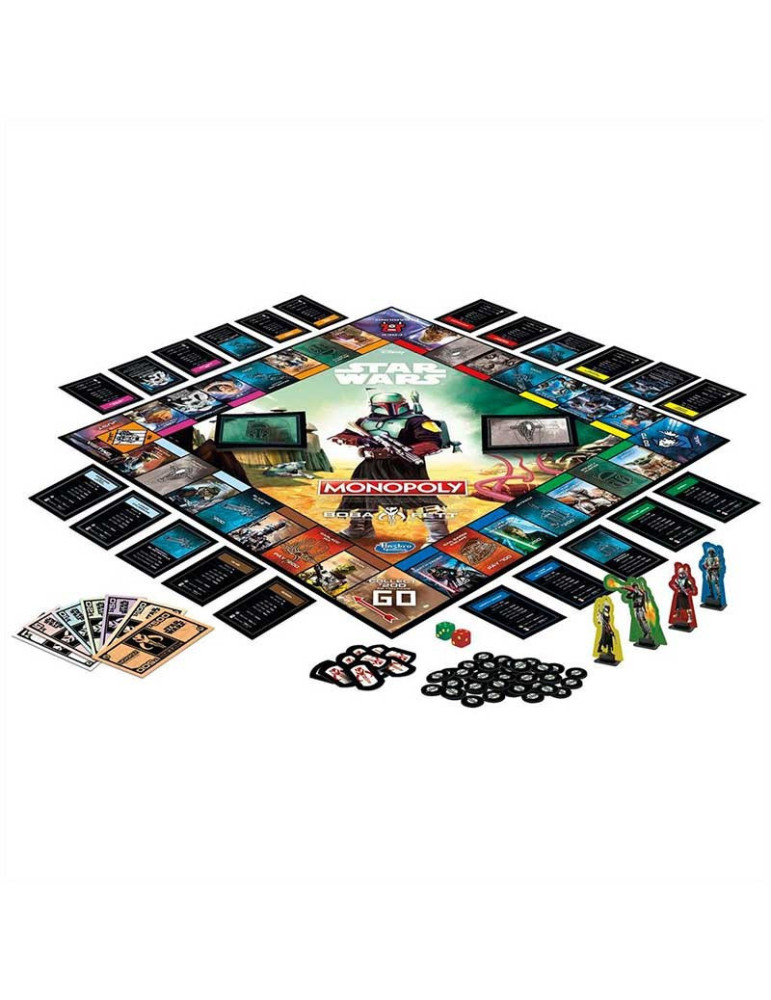 Juego Monopoly Star Wars Boba Fett