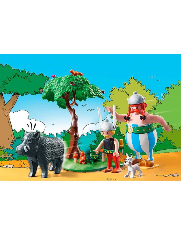 Astérix: La caza del jabalí
