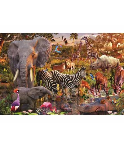170371. Puzzle Ravensburger 3000 piezas Animales africanos