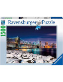 Ravensburger 17108. Puzzle 1500 Piezas. Invierno en Nueva York