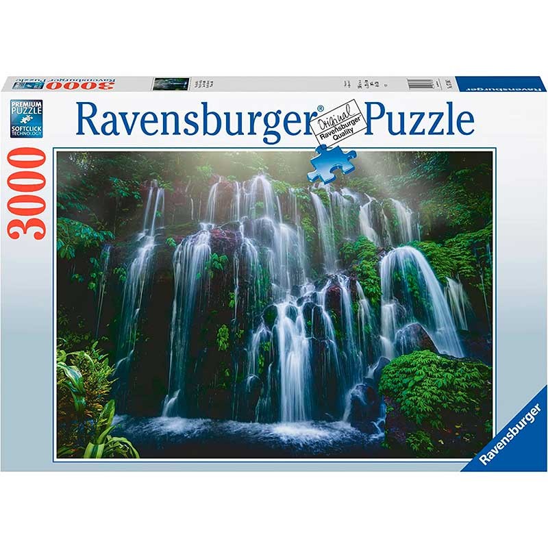 Ravensburger 17116. Puzzle 3000 Piezas Cascadas de Indonesia