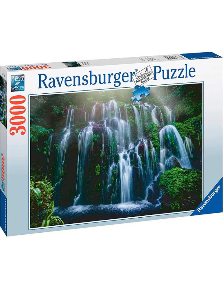 Ravensburger 17116. Puzzle 3000 Piezas Cascadas de Indonesia