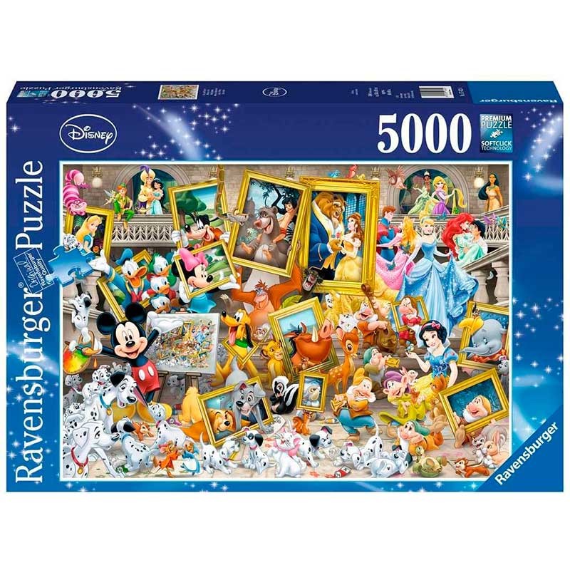 Ravensburger 17432. Puzzle 5000 Piezas. Mickey Artista