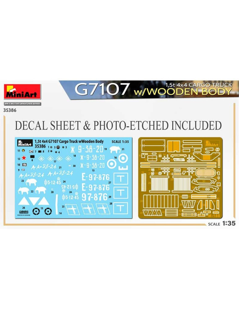 Miniart 35386. 1/35 G7107 1.5t 4x4