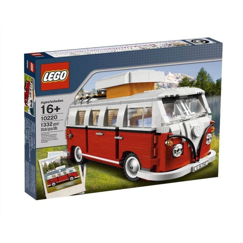 10220 Lego. Furgoneta Volkswagen T1 1334 Piezas