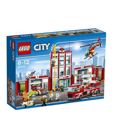 60110 Lego. Estación de Bomberos 919 Piezas
