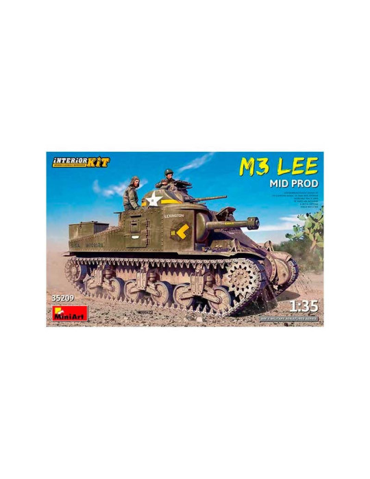 Miniart 35209. 1/35 M3 Lee Mid. Prod