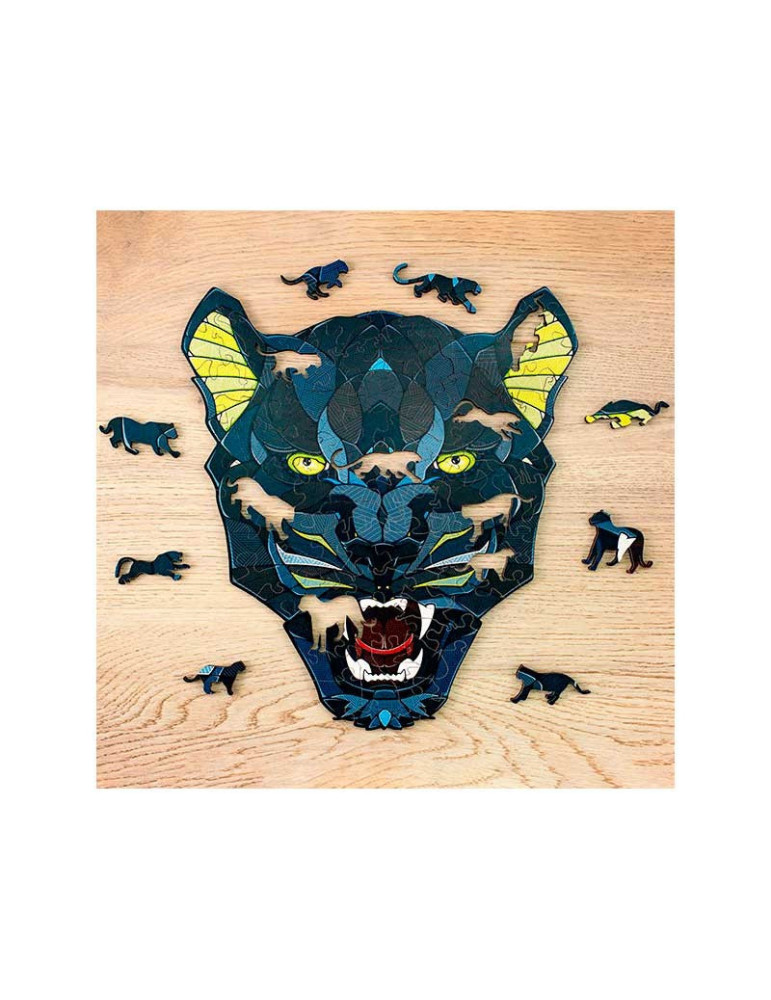 Puzzle Madera Pantera 80 Piezas