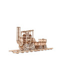 EWA000426. Puzzle Madera 3D. Locomotora. 325 Piezas