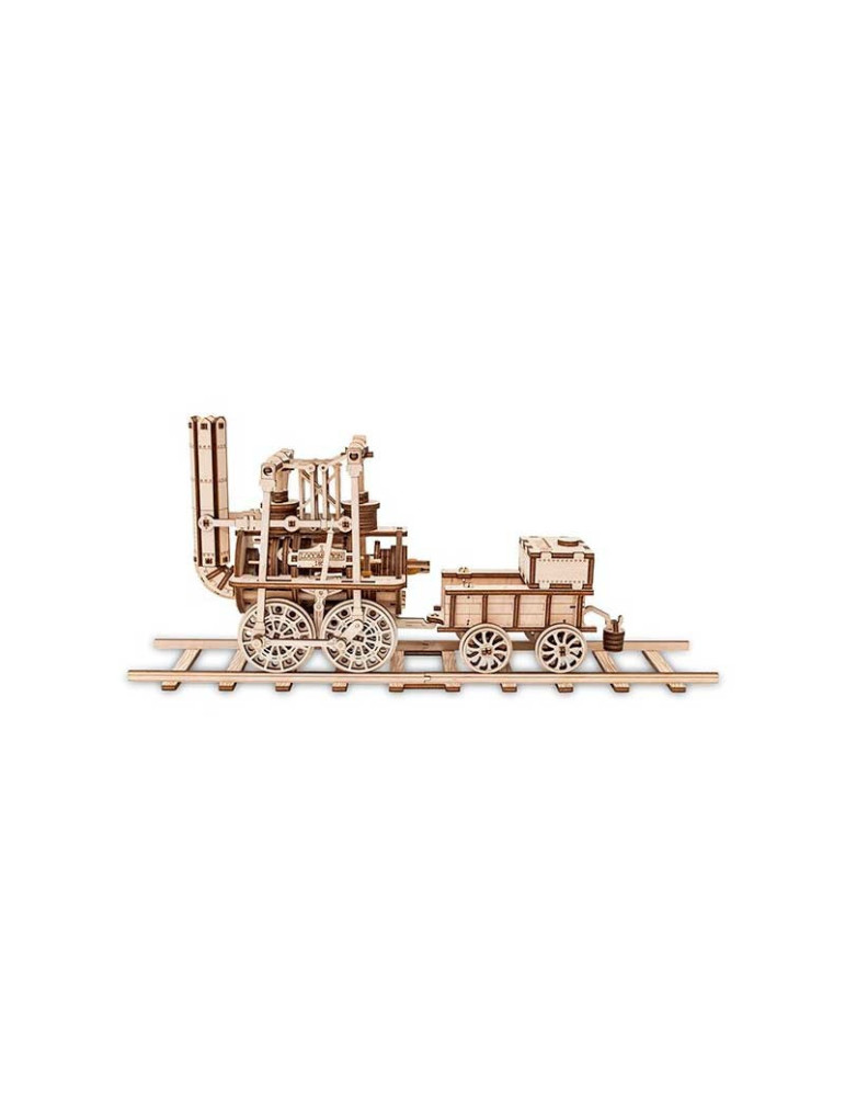 EWA000426. Puzzle Madera 3D. Locomotora. 325 Piezas
