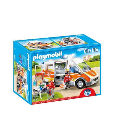 6685 Playmobil. Ambulancia con Luces y Sonido