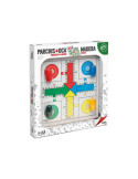 Cayro 097. Tablero Parchis-Oca madera con accesorios. 33x33x1cm grosor