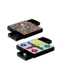 Juego de mesa Tablero Parchis-Oca Magnetico Compartimento