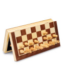 Juego de mesa Tablero Ajedrez Magnético Marqueteria Grande