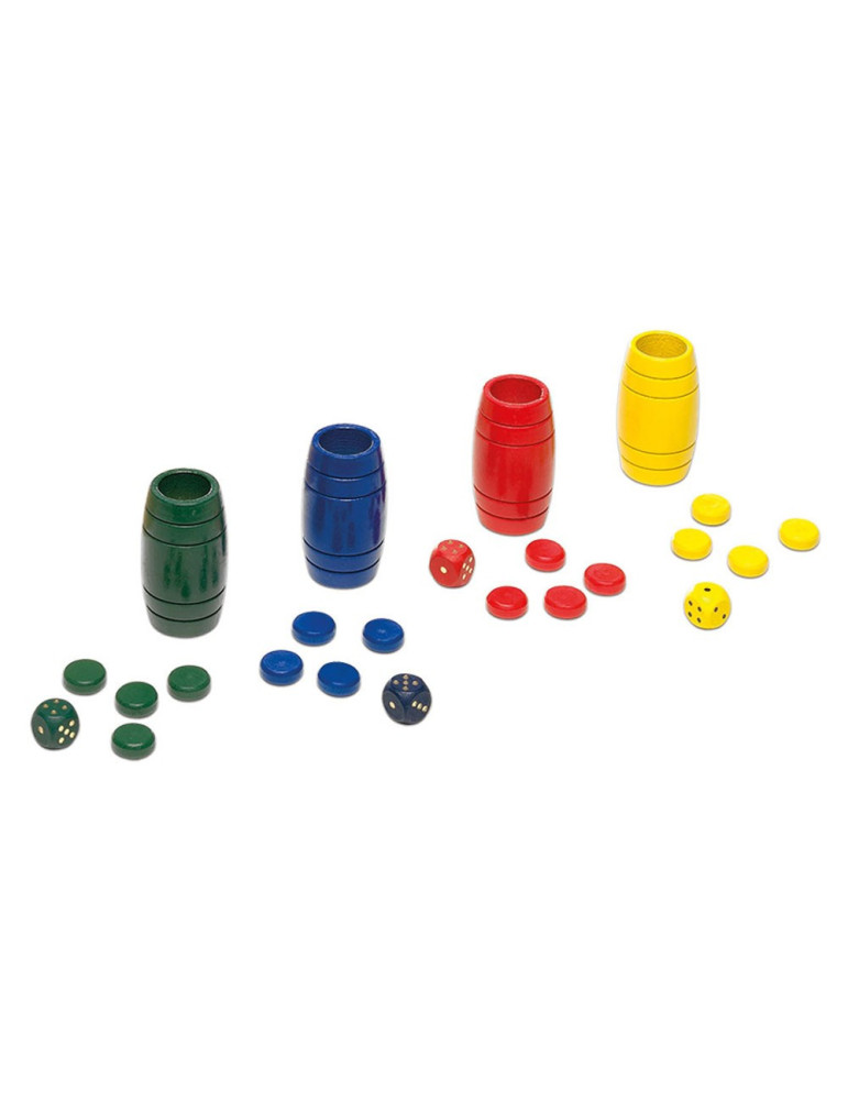 Juego de mesa Accesorios Parchis en Madera maciza