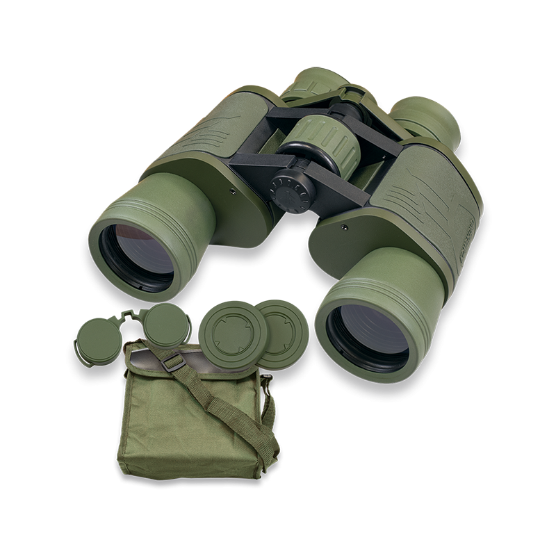 Prismáticos Binocular 8x40. Verde. Funda incluida