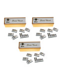 Fournier 06562. Pack 3 Unidades. Domino Chamelo Marfilina Profesional. Maxima Calidad