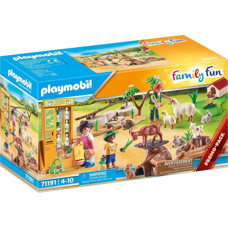 Playmobil 71191. Zoo de Mascotas. 63 Piezas