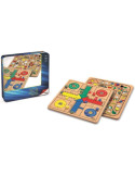 Juego Parchis-Oca Madera Caja Metal | Outletdelocio