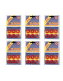 Pack 576 fulminantes en Aros de 8 tiros para Pistolas de Juguete. Amorces 8T