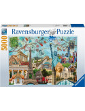 Ravensburger 17118. Puzzle 5000 Piezas. Big City Collage.