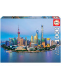 Educa 19254. Puzzle 1000 Piezas. Shanghai al Atardecer