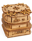 Caja Secreta Escape Room. Puzzle 3D. Cofre Davy Jones