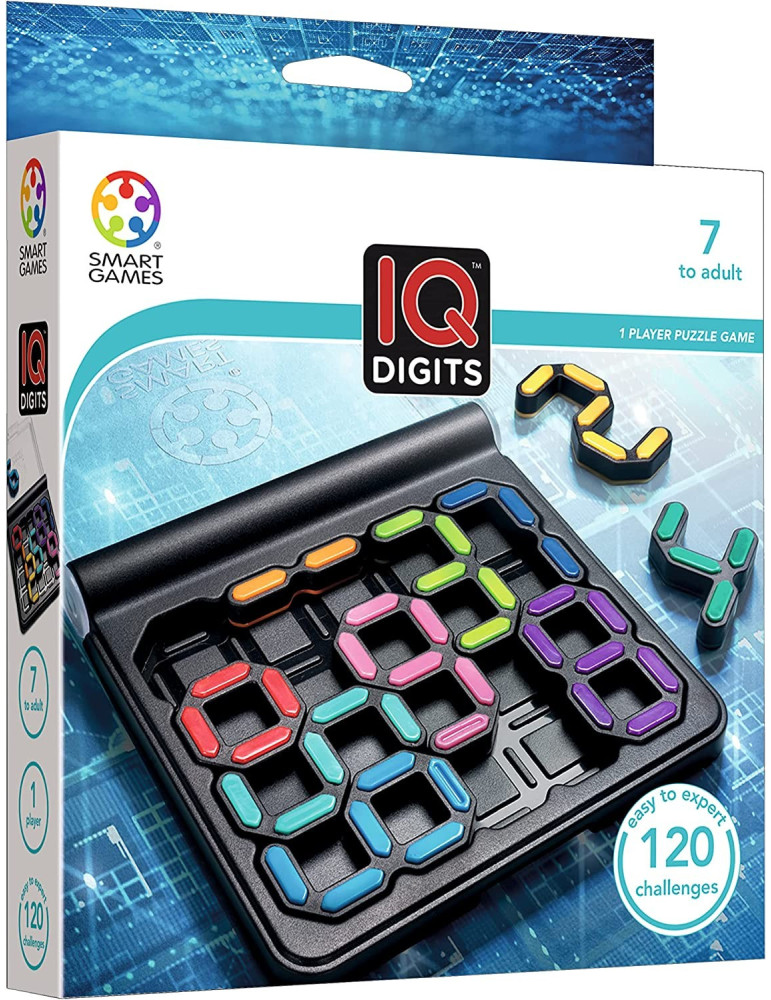 Smart Games SG301. Juego de Ingenio IQ Digits. +7años