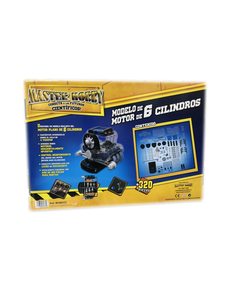 Maqueta Motor V8