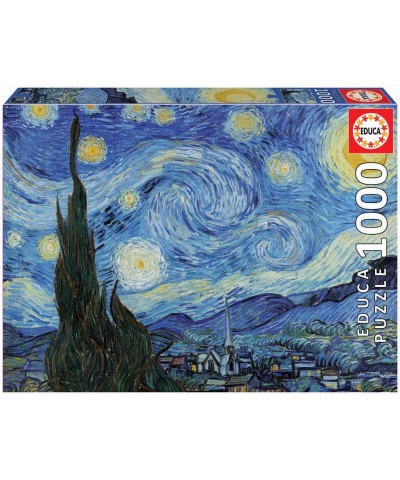 Educa 19263. Puzzle 1000 piezas Noche Estrellada Van Gogh