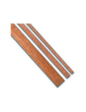Paquete 25 Listones Sapelly 0,6x4mm 100cm longitud