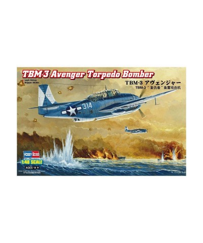 580325 Hobby Boss. 1/48 TBM-3 Avenger Torpedo Bomber