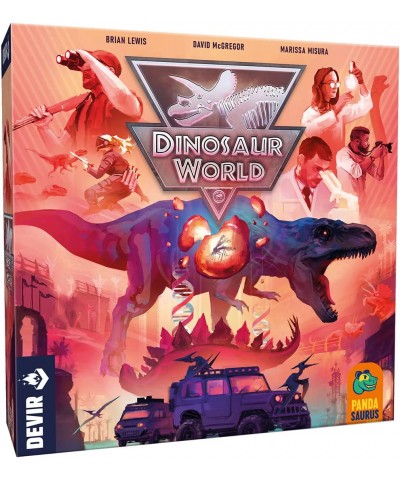 Juego de mesa Devir Dinosaur World. 2-4jug. +14. Edicion Española
