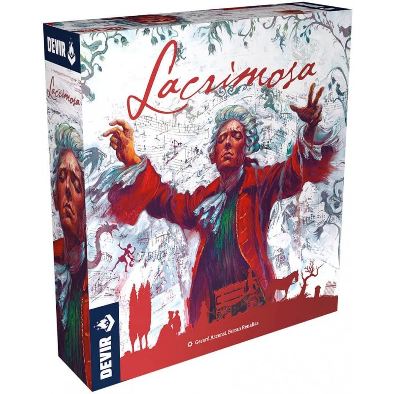 Juego de mesa Lacrimosa. 1-4 jug. +14. Edicion Española