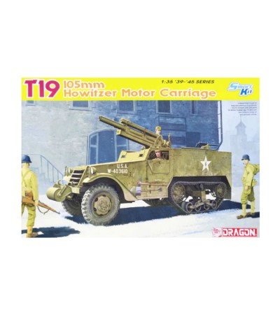 Dragon 6496 1/35 American T19 105 mm Howitzer Motor Carriage