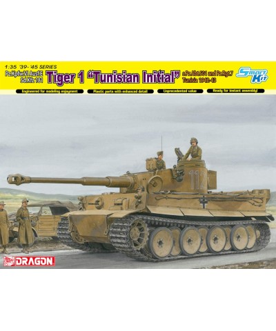 Dragon 6608 1/35 Tiger I "Tunisian Initial" Upgraded
