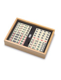 Juego Chino Mah Jong en caja de Madera. Juego de los gorriones