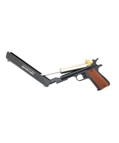 Pistola Perdigón PCP LP400 Tipo Coll 1911. Full Metal. Cal 4,5mm