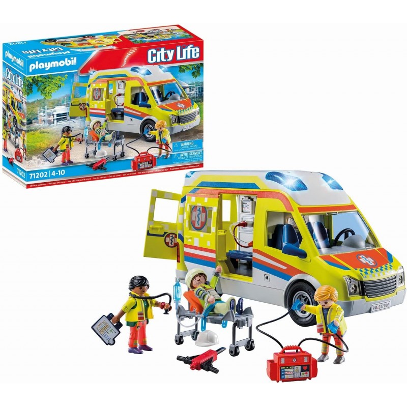 Playmobil 71202. Ambulancia con luces y sonido