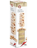 Torre Jenga 54 piezas Madera Maciza. Gran robustez