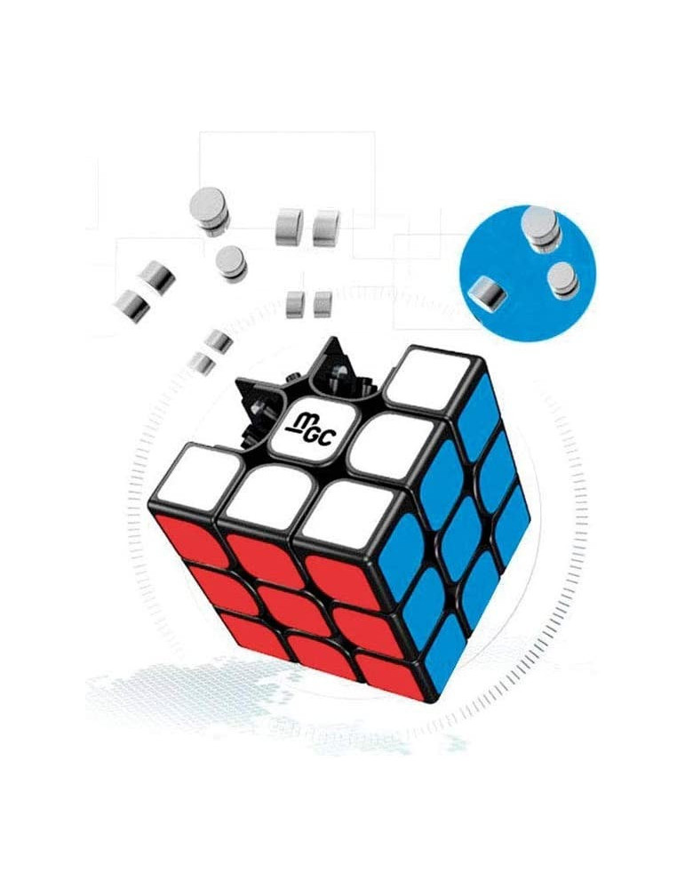 Cubo 3x3 Profesional Alta Velocidad Magnético Juego