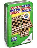 Juego Viaje Ajedrez. Caja Metal