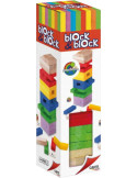 Torre Jenga 54 piezas Madera Maciza Multicolor. Gran robustez