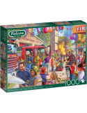 Jumbo 11351. Estación Bomberos, Jornada Puertas Abiertas. Puzzle 1000 piezas